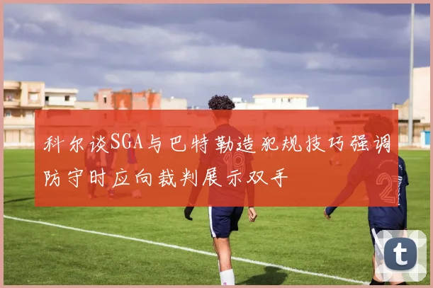 科尔谈SGA与巴特勒造犯规技巧强调防守时应向裁判展示双手